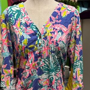 Lilly Pulitzer Multicolor Floral Dress